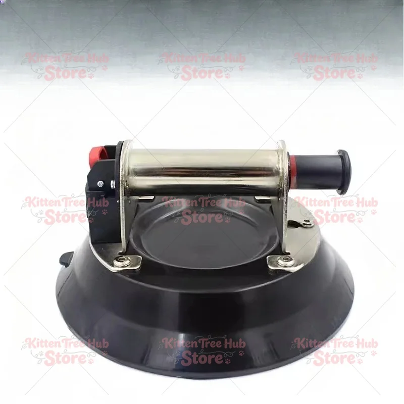 10 Inch Heavy Duty Curved Vacuum Suction Cup with Air Pump