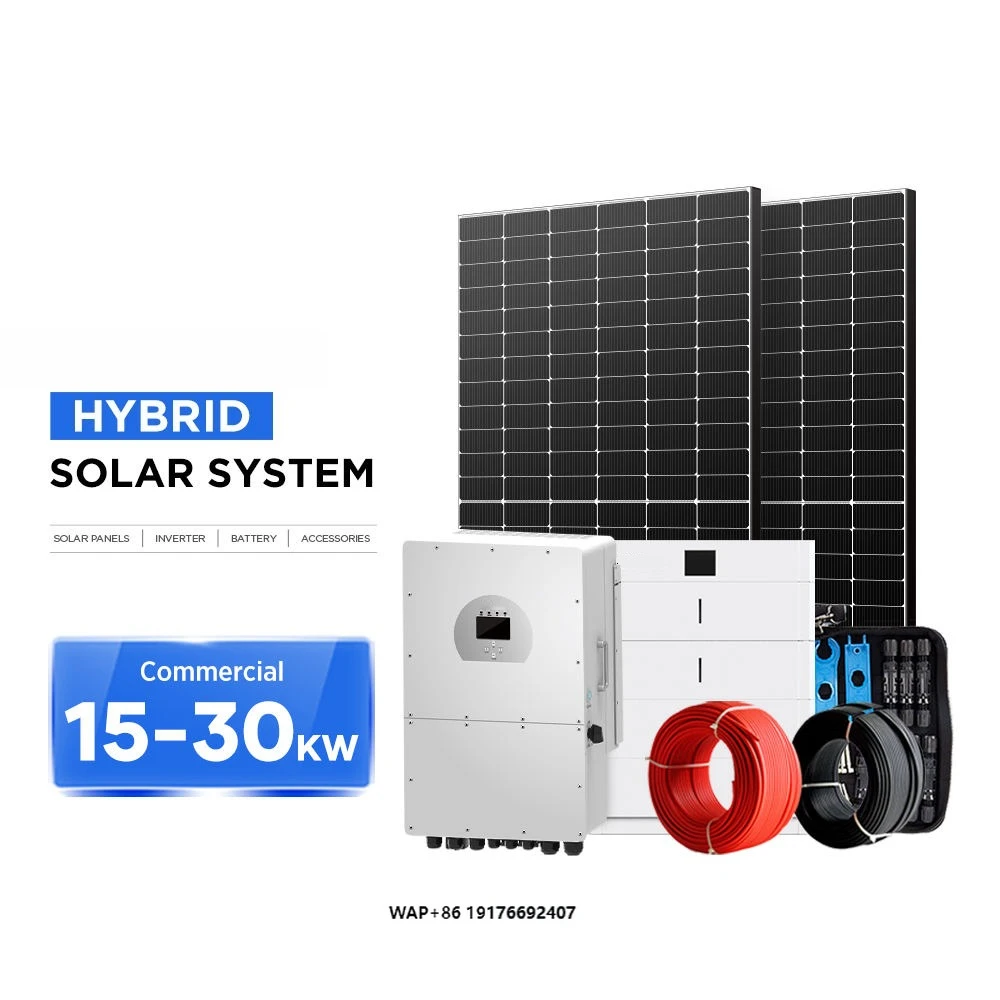 Complete Hybrid Solar Solution 8KW 12KW 16KW Low Voltage System with Deye Inverter and LiFePO4 Battery