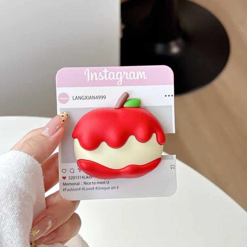 Magsafe Griptok 3D Uroczy Stojak na Telefon z Kreskówką, Bezprzewodowe Ładowanie, Składany Uchwyt dla Dziewczynki na iPhone'a