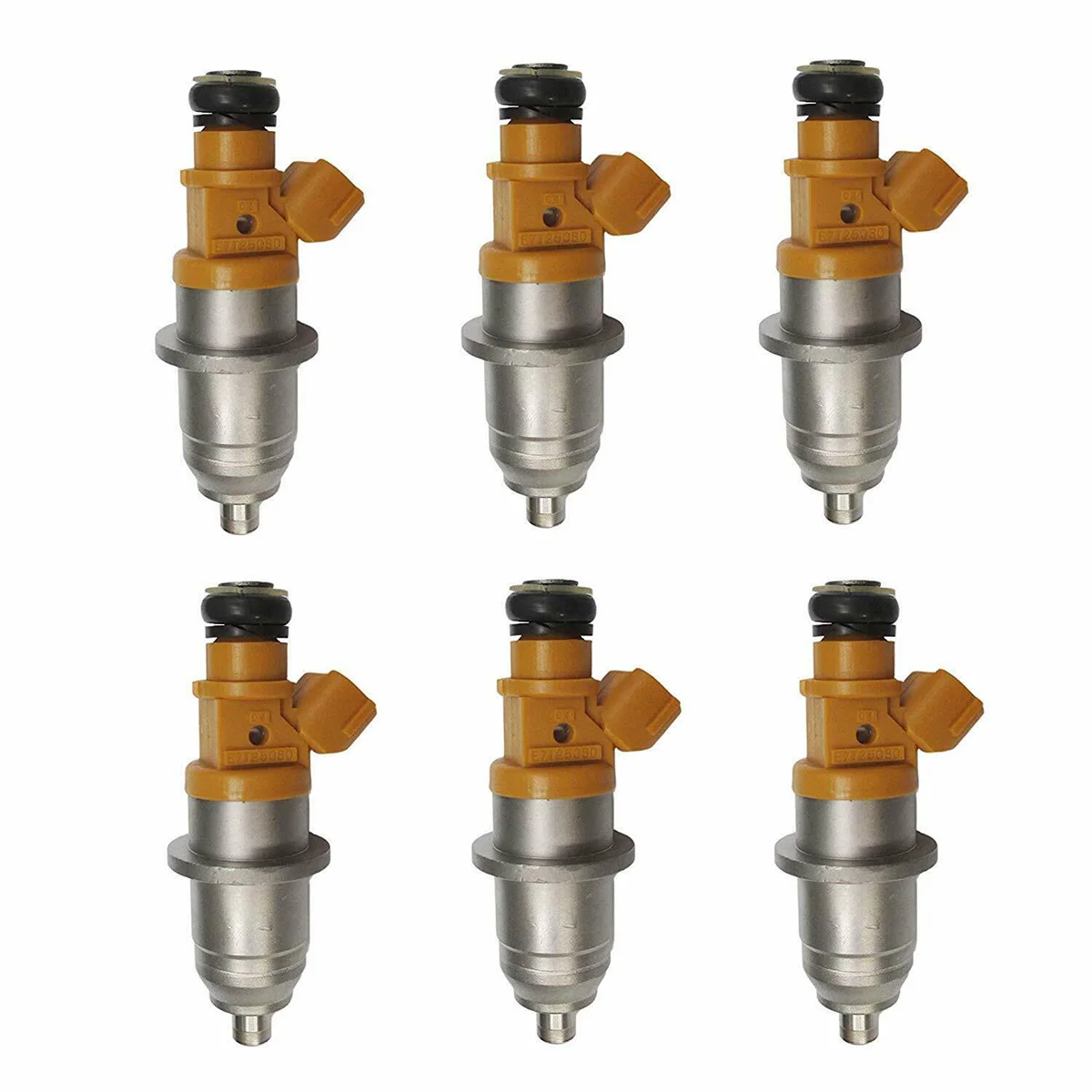 

6pcs Fuel Injectors 1465A011 MD361845 MR560555 for 2003-up Yamaha Outboard HPDI 250-300HP 60V-13761-00-00 1-34-60V13761 E7T25080