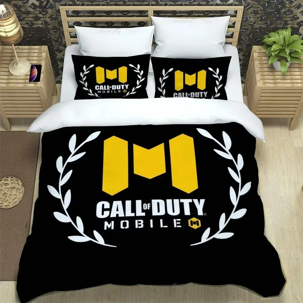 COD Call Of Duty Game Duvet Cover Pillowcase Bedding Set Adult Boys Girls Bedroom Decoration Children Gift Single Double Size