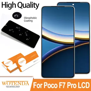 Bilashmart 6.67''AMOLED Display Xiaomi Poco F7 Pro LCD 24117RK2CG Touch Screen Poco F7 Pro Display Digitizer Assembly