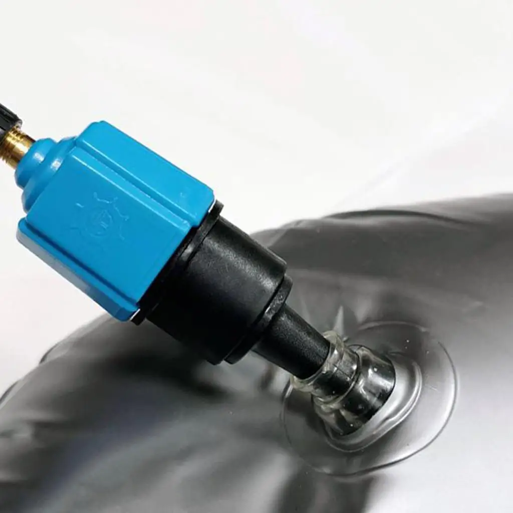 

High Pressure Electric Pump Valve Adapter Inflatable Boat Canoe Kayak Paddle Board Connector for Outdoor Use