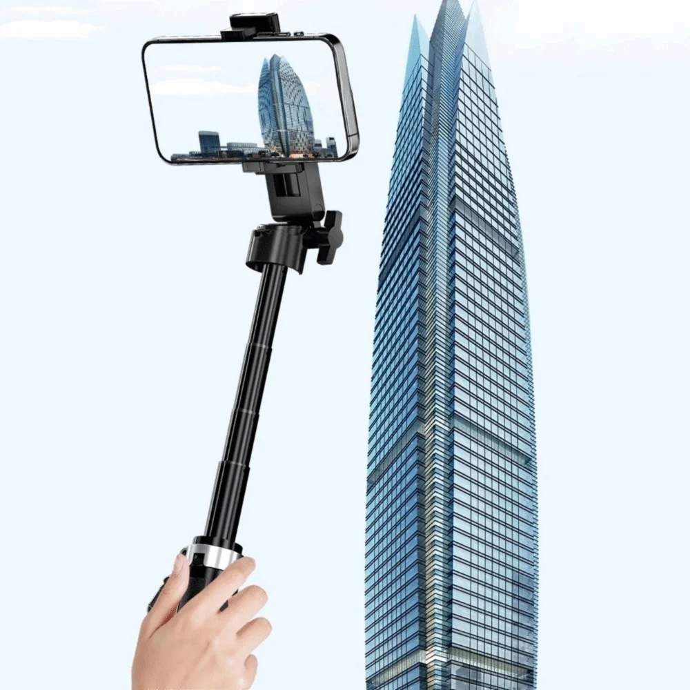 Portable Handheld Telescopic Selfie Stick Adjustable Extendable Bluetooth Selfie Stick Lightweight Extension Pole