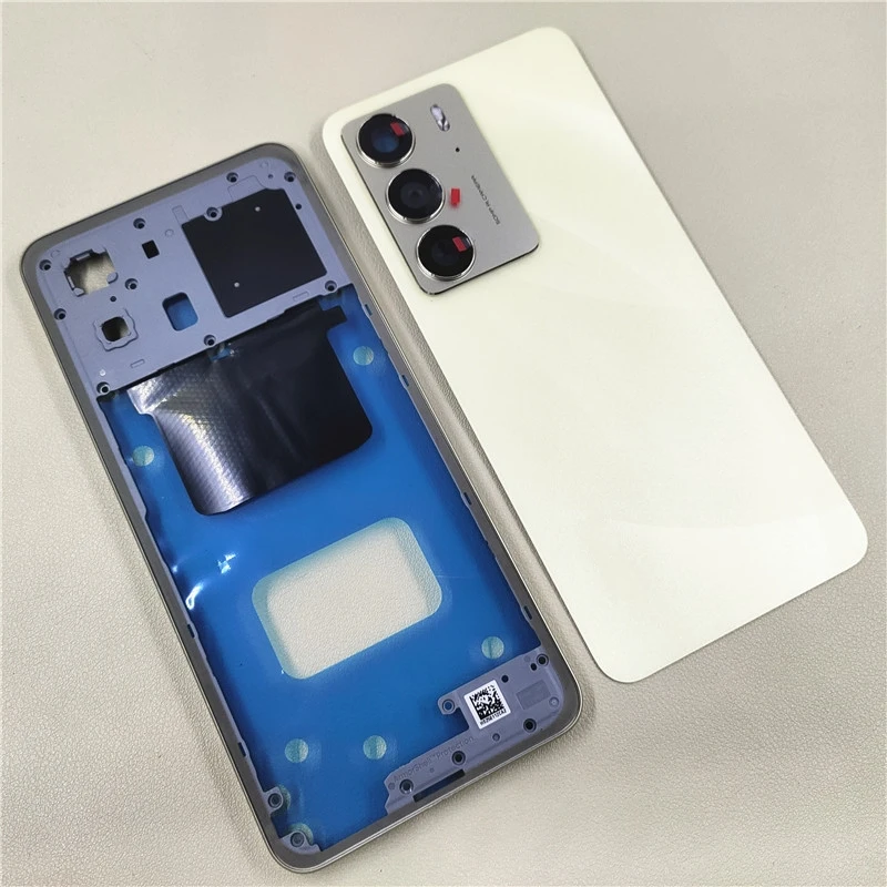 

Для корпуса телефона Realme C75, средняя рамка + задняя крышка аккумулятора, панель с заменой объектива камеры