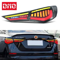 Car LED 12V Taillights For Nissan Sentra Sylphy 2020 2021 2022 Rear Running Lamp Brake Reverse Turn Signal Car Accessories