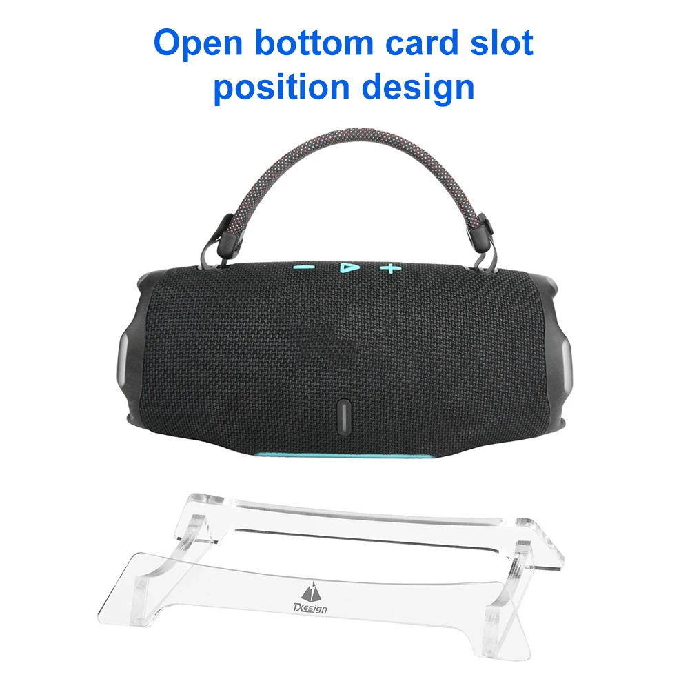 Speaker Car Mount for JBL Charge5/Charge6 Acrylic Speaker Holder Wear Resist Table Audio Display Rack Attachment Acrylic Holder