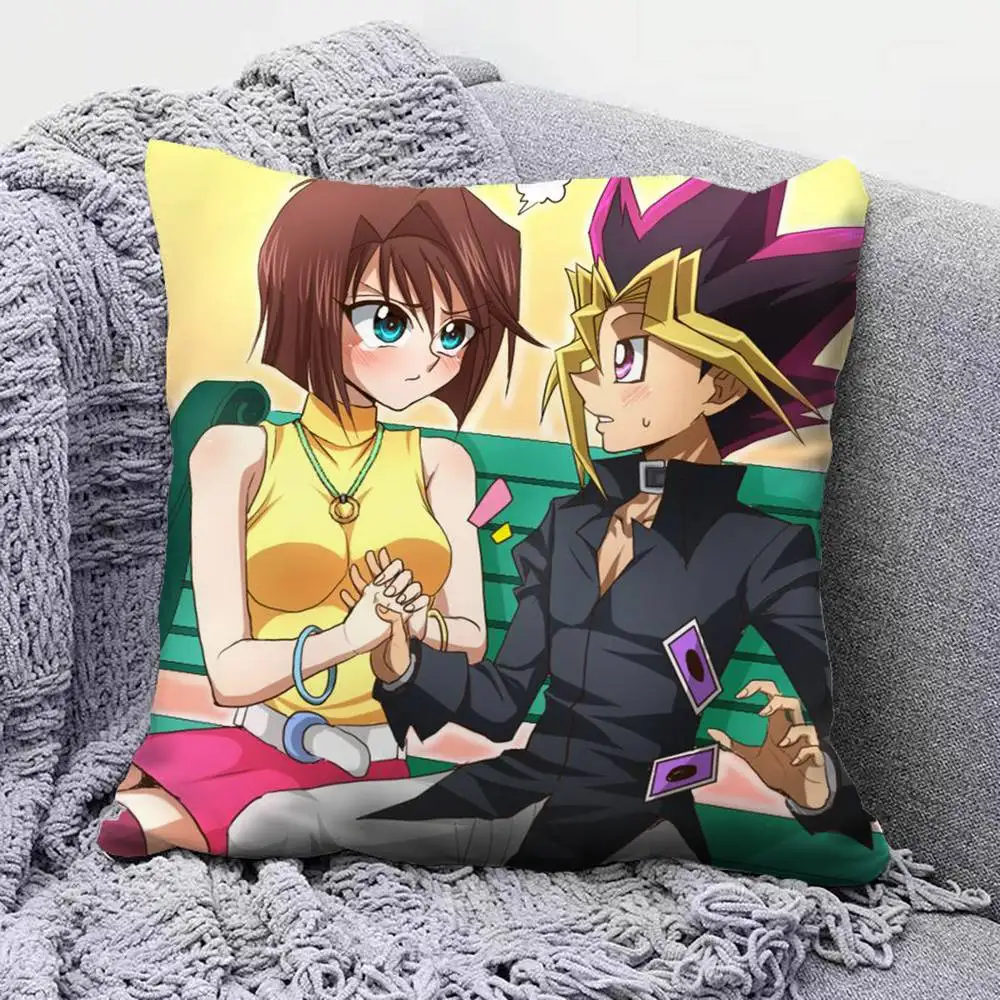 Anime Girl Anzu Mazaki YUGIOH  Home Sofa Cushion Covers and Aecorative Custom Pillow Covers