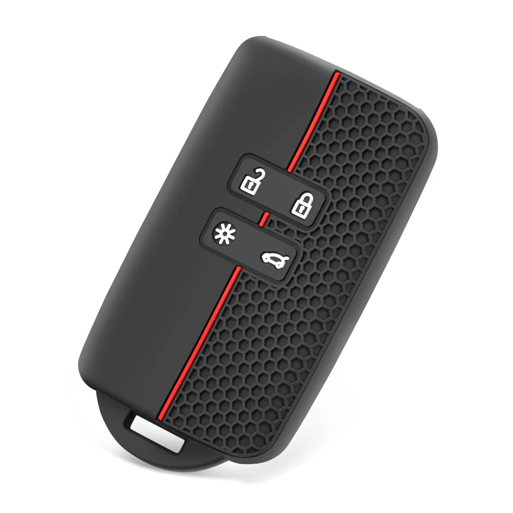 Silicone Key Case Cover For Renault Austral Kadjar Clio Megane Captur Arkana Koleos Zoe Scenic Dacia Sandero Duster Logan Jogger