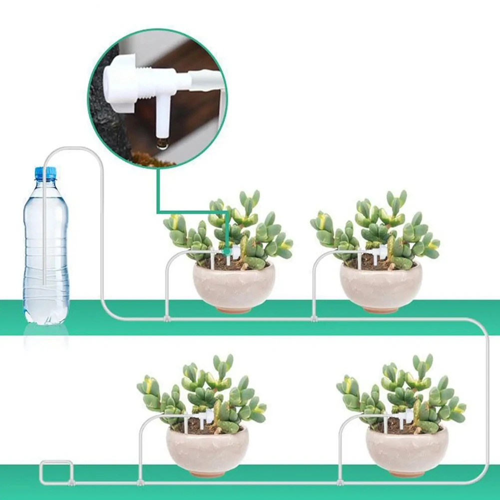 

Drippers For Drip Irrigation 7 Pieces Selfwatering Drippers Garden Irrigation System With 23 Ft Tube For Lawn Greenhouse