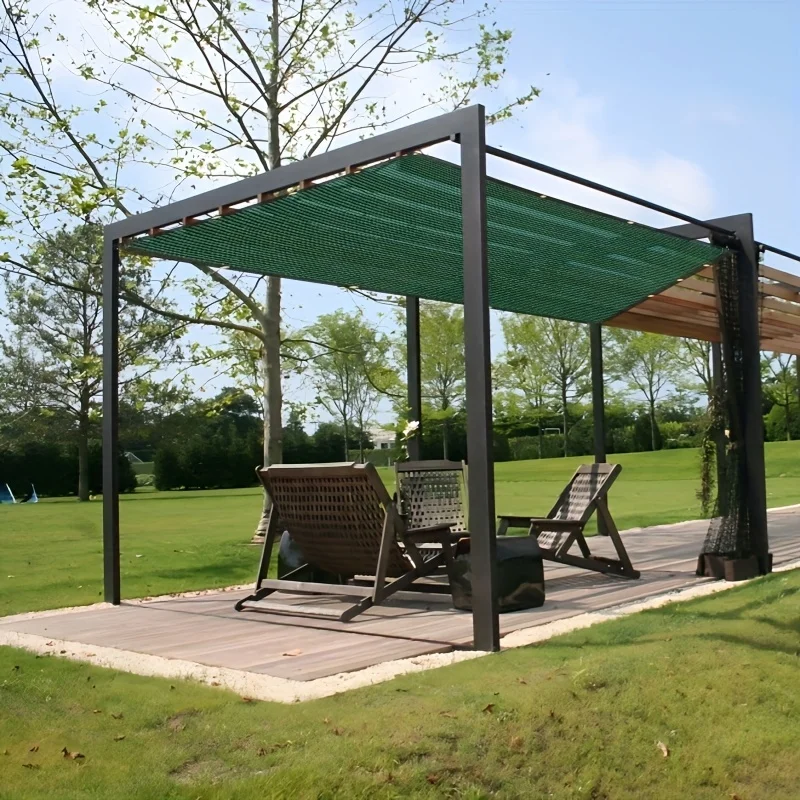 

[Cooling Shed Shade Net - Uv-Resistant Enhanced Type] Features Hook-And-Loop Closure and Stitched Pattern Design It Is of Ultra