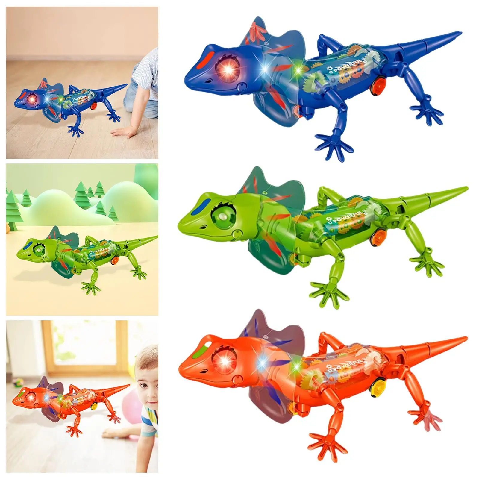 

Battery Powered Robotic Toy Interactive Robot Kit Electric Pet Intelligent Toy Walking Model Robotic Toys for Children