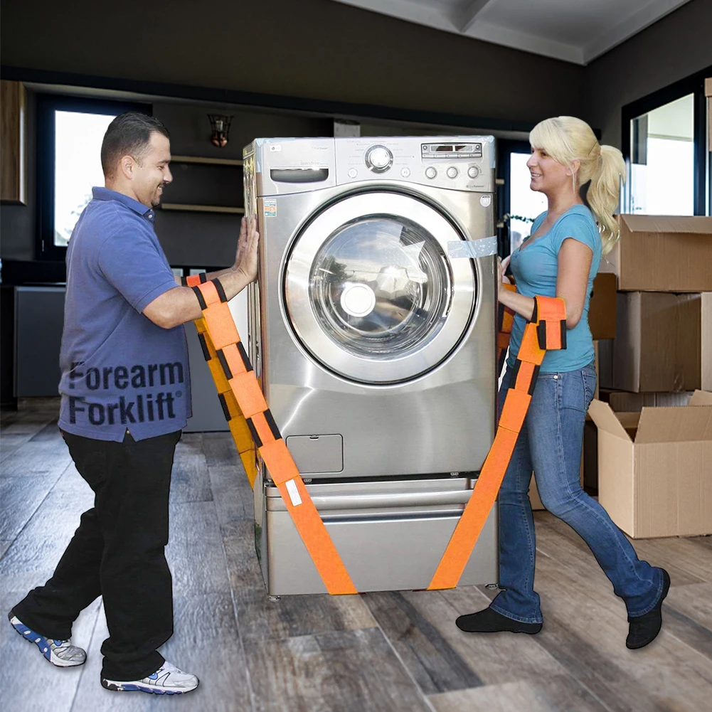 Forearm Moving Shipping Belt Moving Strap Heavy Duty Lifting Strap Lifting Rope Lift Move And Carry Furniture Safely And Easily image 2