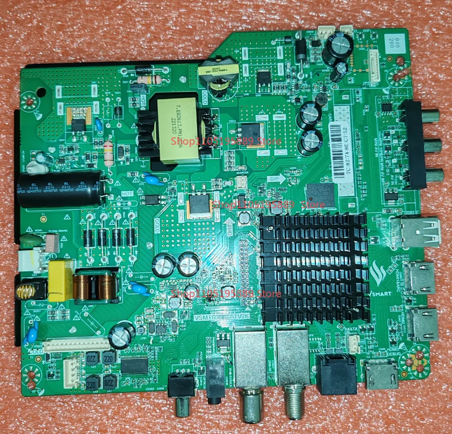 

VSM.TR2001.ATV2K HK.T,RT2842P636 Материнская плата Android 9.0 3-в-1 WiFi Network TV для 1920X1080 58--72 В 600 мА