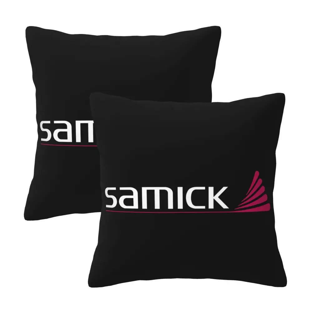 NOVAS Fronhas da moda Samick Capas de almofada decorativas macias e aconchegantes 2 peças