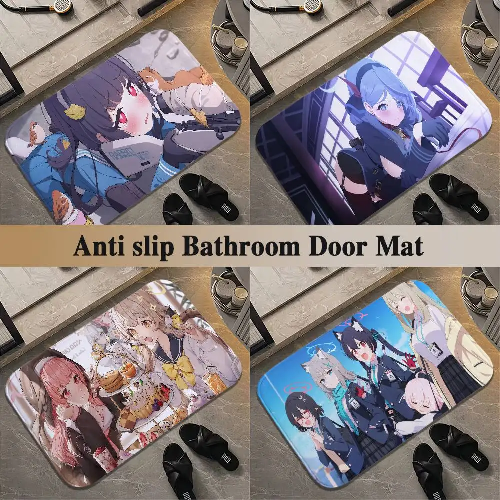 

Sorasaki Hina HifumS Floor Mat Printed Large Carpets Living Room And Bedroom Carpets Bathroom Anti Slip Door MATS Small Carpe