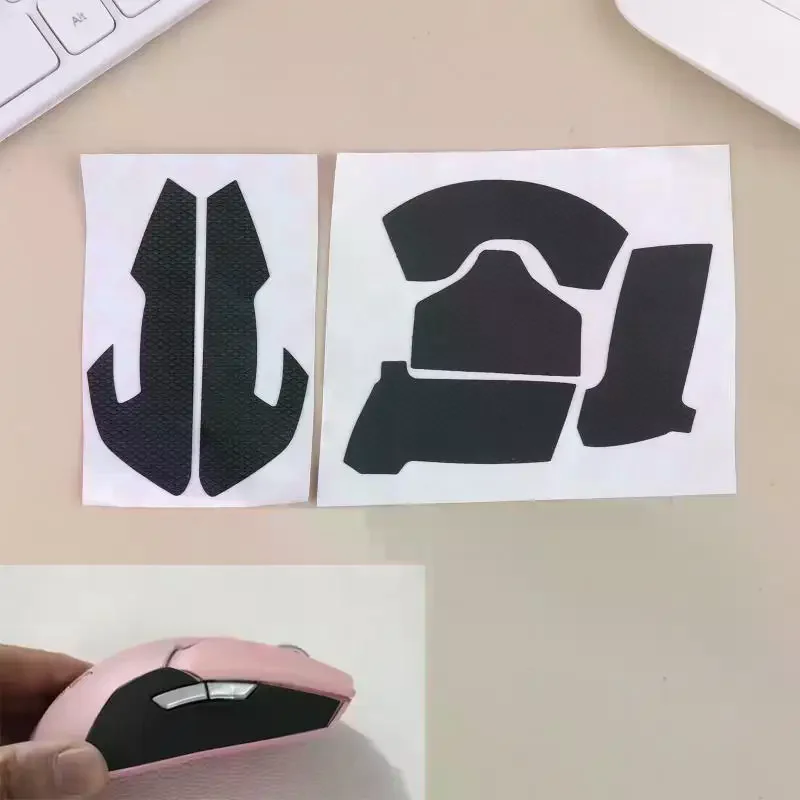 

1 комплект противоскользящих боковых накладок для мыши ‌ Наклейка на заднюю панель для мыши Viper Ultimate, декоративная.