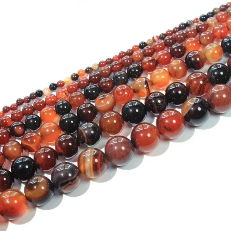 15inch Natural Round Loose Spacer Dream Agate Beads for Making Charm Bracelet 4 6 8 10mm