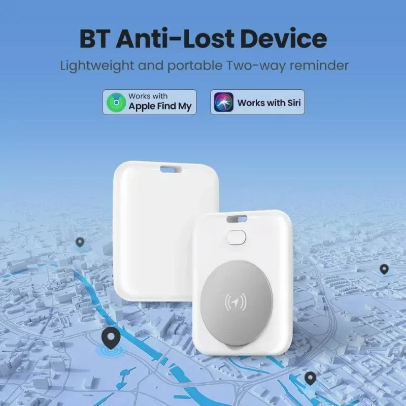 Smart Tracker Anti-lost Device Air Tag Locator 2-drożny alarm wyszukiwania dla AirTag Torba Klucze Zwierzęta Dzieci Finder Lokalizator dla Apple iOS