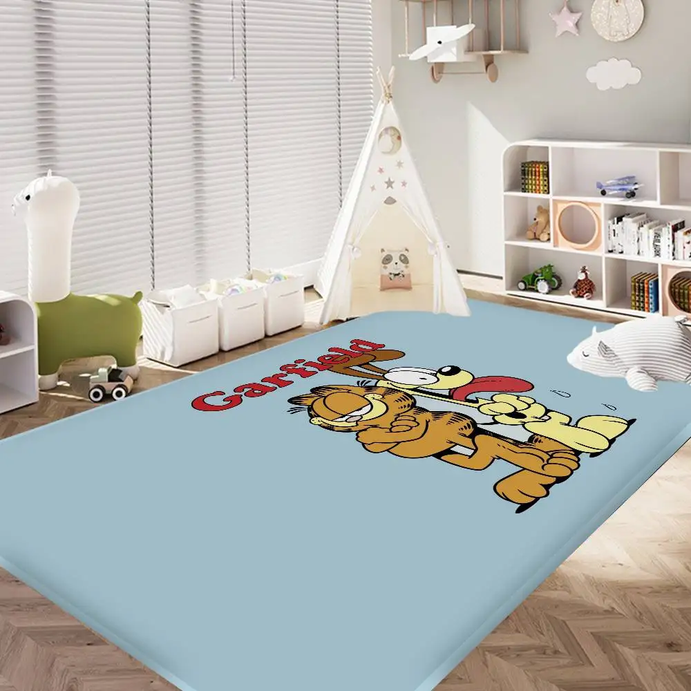 Classic Comic Cat G-Garfield Bathroom Mat Anti-slip Absorb Water Long Strip Cushion Bedroon Mat Welcome Doormat