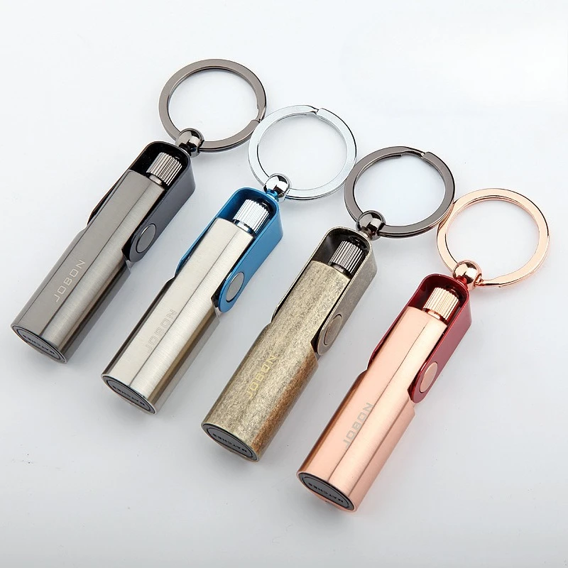 Jobon Outdoor Portable Waterproof Lighter, Multi-functional Creative Waist-mounted Retro Keychain Lighter, Sliding Ignition