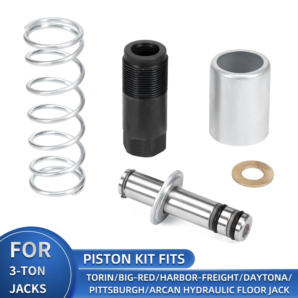 

Поршень насоса и золотая шайба для ремонта гидравлического домкрата пола 3T с двойным насосом — подходит для Daytona, Pittsburgh, Torin Big Red