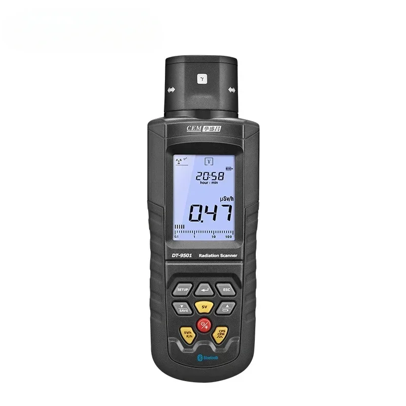 

DT-9501 Geiger Counter Nuclear Radiation Detector Marble Radiation Personal Dose Mining Stone Xy Ray Detector Alarm