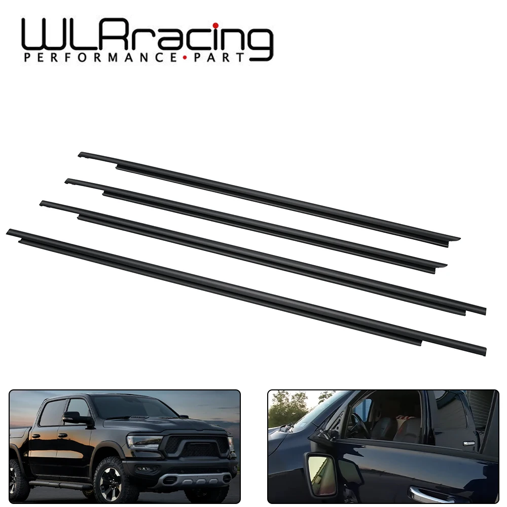 

55112376AH 55112377AH 55372138AH 55372139AH Weatherstrip Window Moulding Trim Seal Belt for Dodge Ram 1500 2500 3500 4500 5500