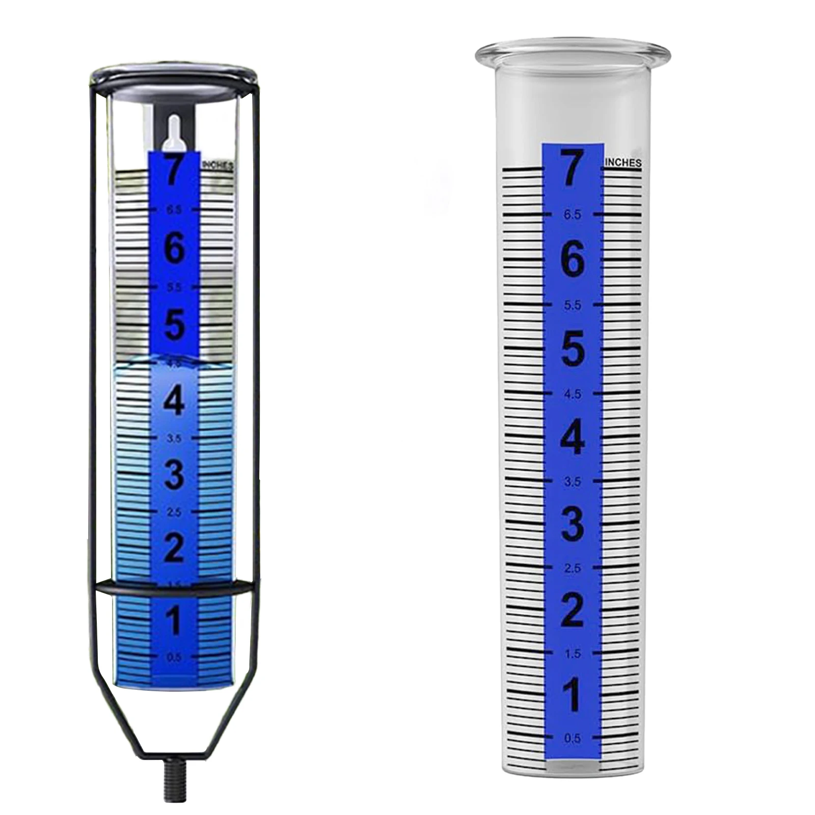 

Садовый измеритель дождя для двора, легкое чтение, трубчатый дождемер для садовых ферм