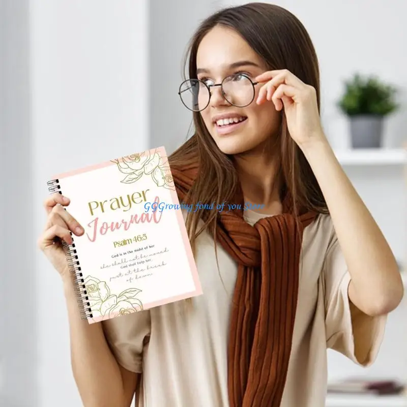 

H9EB Prayer Diary Scripture Study Notebook Lightweight Prayer Journal For Inspirating