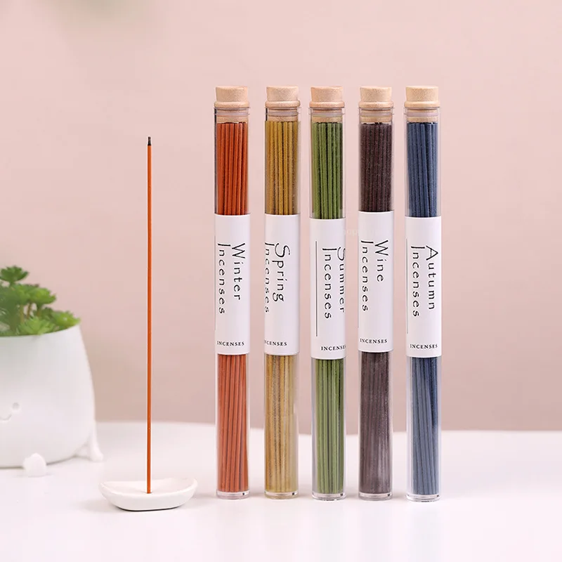 21cm Incense Sticks/Hotel Tea Room Yoga Meditation Home Indoor Purify The Indoor Air and Calm The Mind Remove Odors Joss Stick