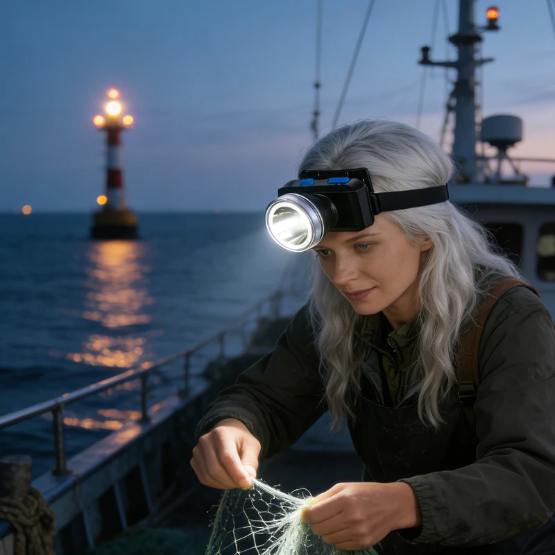 

1 шт. Водонепроницаемый легкий налобный фонарь для альпинизма, кемпинга и различных сценариев использования