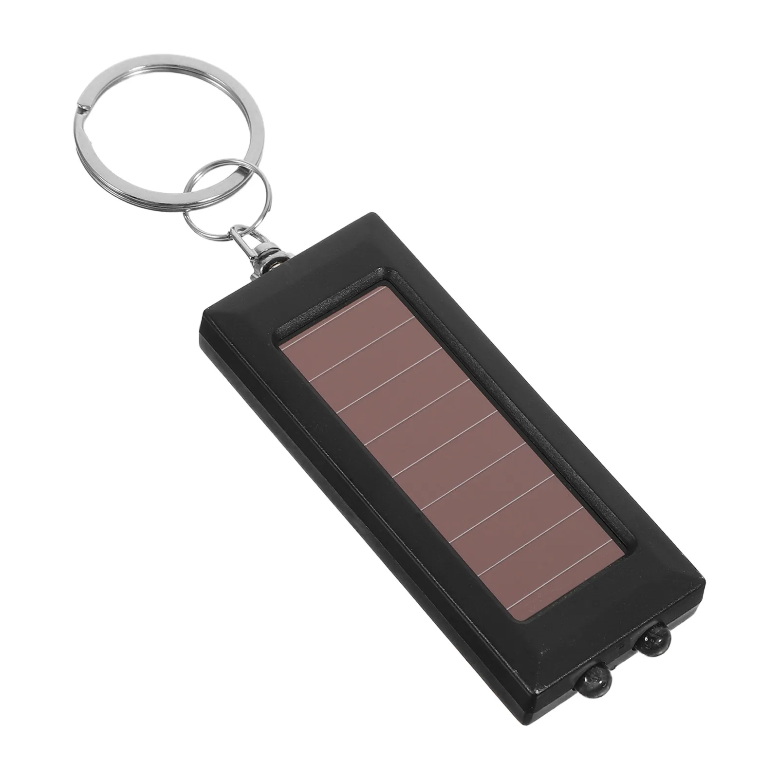 

Solar Torch Key Ring Flash Light Keychain Hiking Flashlight Camping Flasher Compact Keychains Small