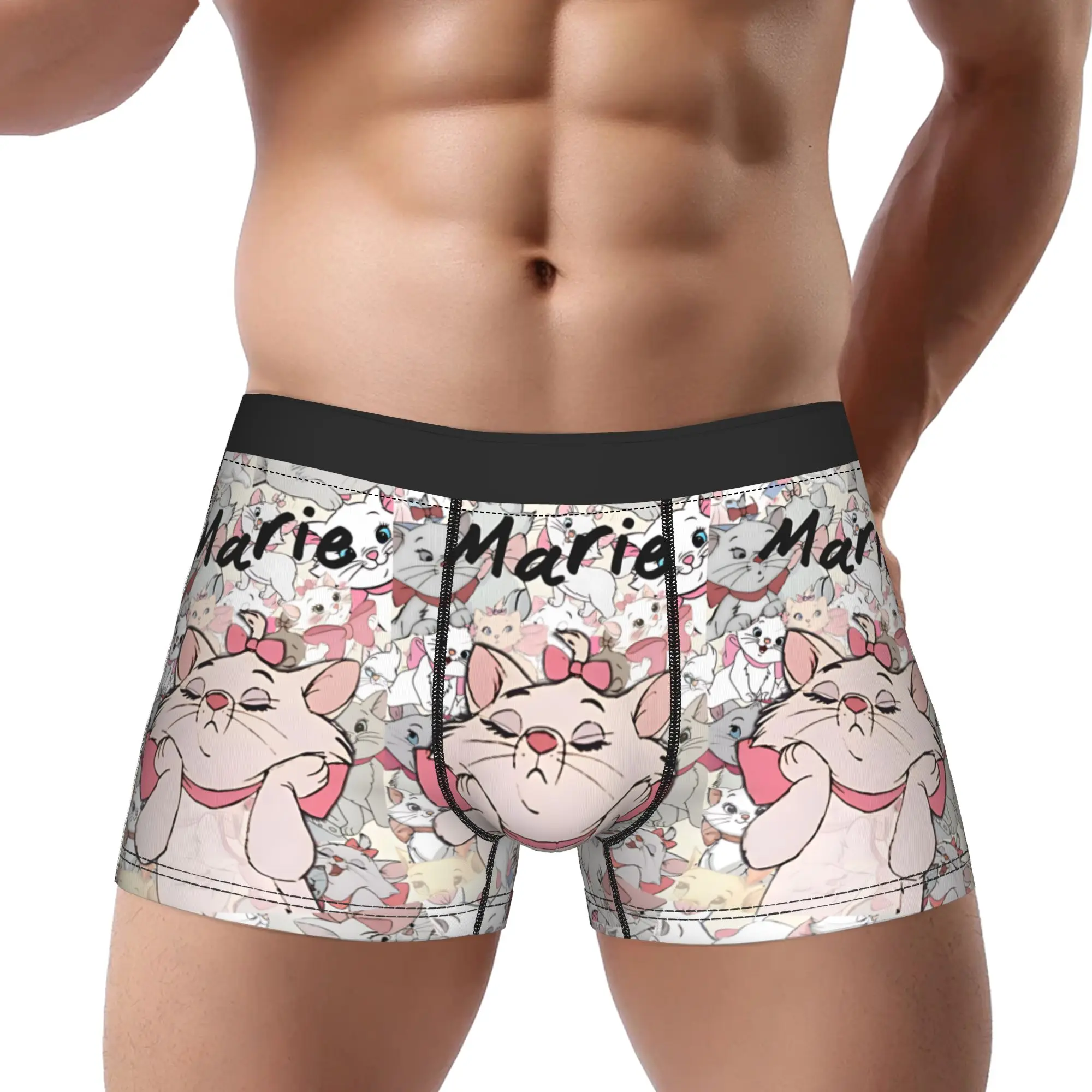 

adults 18 plus boxers The Aristocats Underpants Homme Panties Men's Underwear Sexy Shorts Boxer Briefs