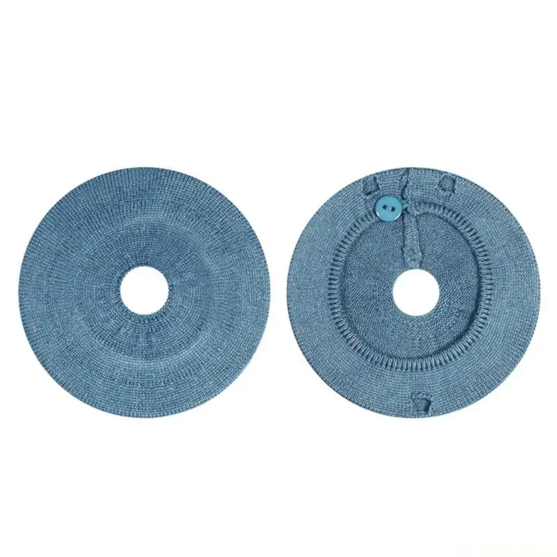 E56B Flexible Fabric Headphone Cover Large Size, Washable Ear Pad Protector for Headsets Fabric Pad Protector Repalcement