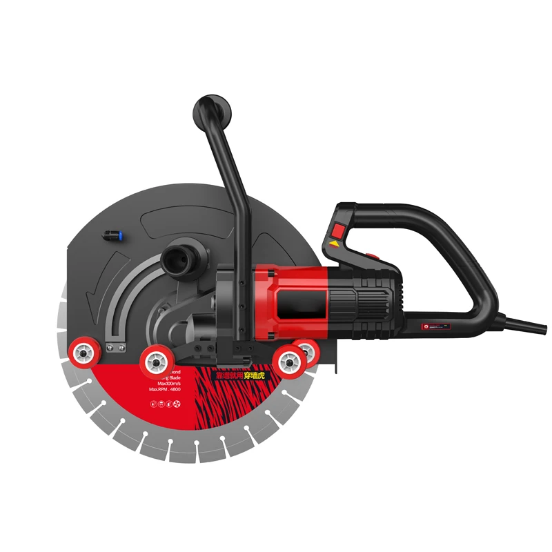 

High-Power High-Frequency Dust-Free Handheld Circular Saw Wall Cutting Machine 450 Concrete For Door Window Opening Wall Leaning