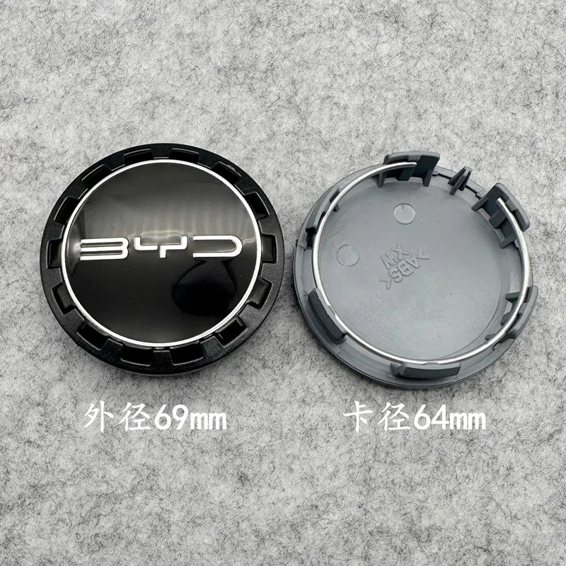 For BYD Dolphin Destroyer 05 Tang EV Song Plus Seal Qin Wheel Hub Cover Tire Center Decorative Cover Label 1pc
