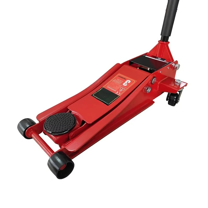 3 Ton High Quality Double Pump Electrical Hydraulic Car Floor Jack with CE GS Certification Low Location Quick Start Technology