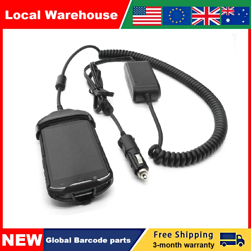 Car Vehicle Charger Cable DC For Zebra TC51 510K TC56 TC52 TC57