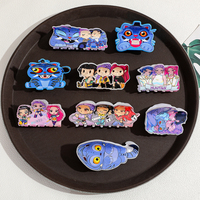 1PC/9PCS KPOP Cute girl group hair claws and cute tiger hair claws, multi-functional hair accessory hair claws