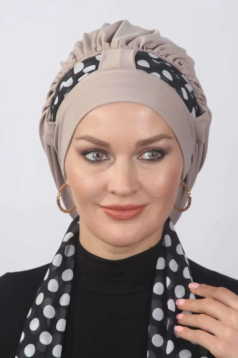 Poudre drapée avec couleur de pierre