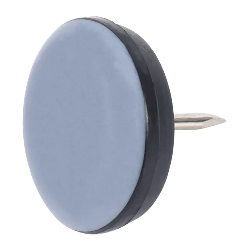 AT29-80 Stuks 25Mm Stoel Zweefvliegtuigen Meubels Sliders PTFE Gemakkelijk Bewegende Pads Ronde Met Nagel Voeten Protector Voor Hardhouten vloer