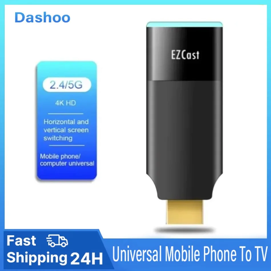 

5G Wireless WIFI Adapter TV Stick Display Dongle Screen For 14 13 Android Phone To TV Mirror DLNA Video Converter