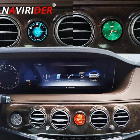 벤츠 C 클래스 W205 E 클래스 W213 S 클래스 W222 G 클래스 W433 Gls 클래스 W219 시간 전자 미터 용 스톱워치 LCD 스마트 시계