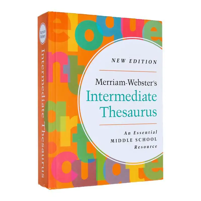 

MerriamWebsters Intermediate Thesaurus Laminated MerriamWebster MerriamWebster 9780877796787 Book