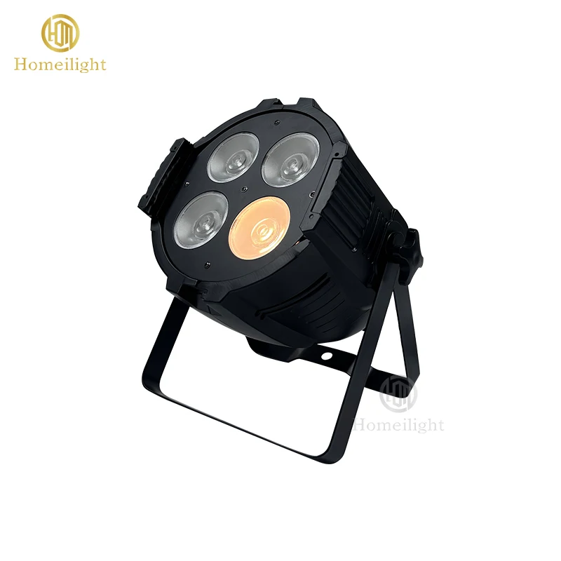 Aluminum 2IN1 WW/CW 4X50W COB  Light Church Theatre High Brightness Led Par Lights