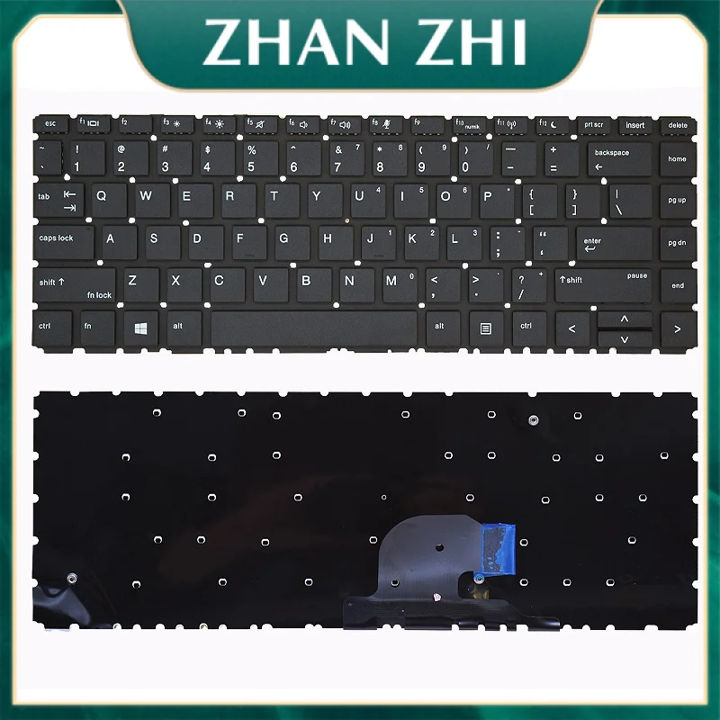 جديد لوحة مفاتيح بديلة للكمبيوتر المحمول متوافقة مع HP ZHAN66 PRO14 13 G2 G3 G4 440 445 445R G6 G7