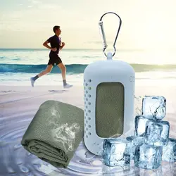 Cold Sports Towel Outdoor Microfiber Quick Drying Sports Cooling Ice Towel Fitness Cool Towel Camping