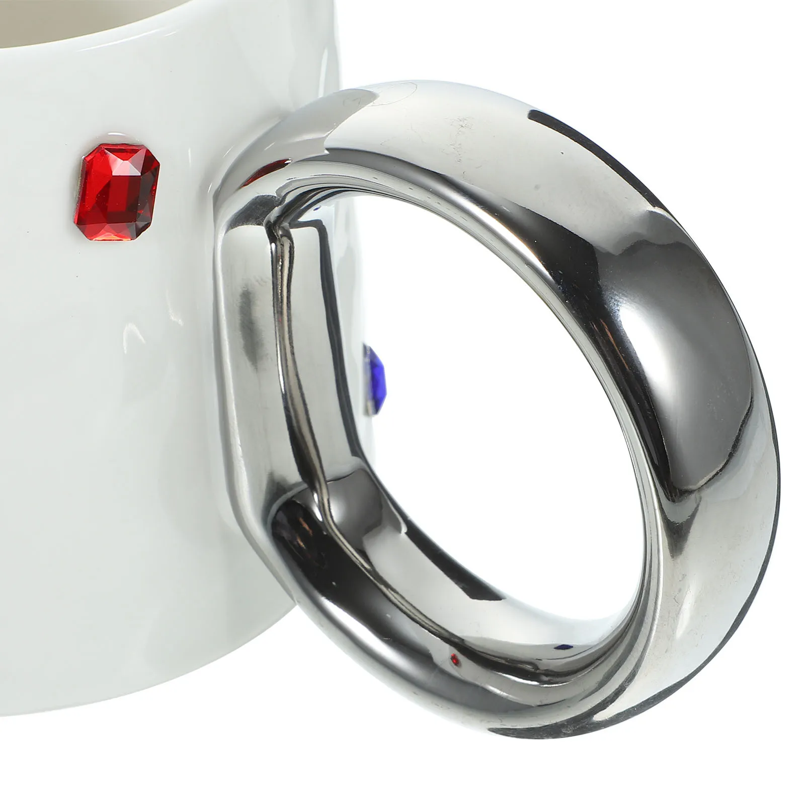 

Ceramic Mug with Spoon Large Capacity Smooth Surface Coffee Tea Drinking Cup for Home Office Dorm Restaurant Use