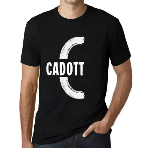 ULTRABASIC Homme Tee-Shirt Cadott Cadott T-Shirt Graphique Éco-Responsable